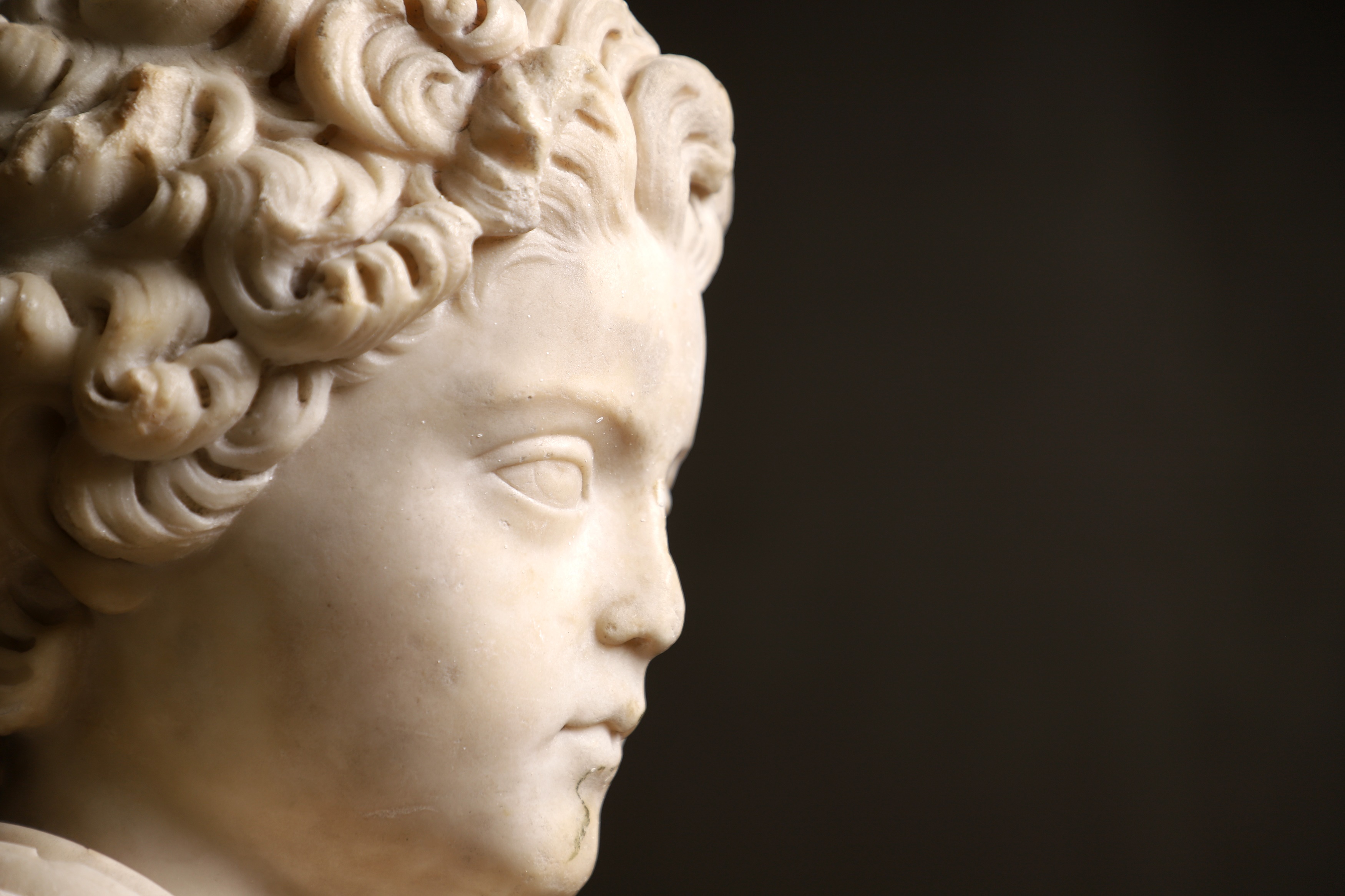 A Roman marble portrait bust of an Antonine prince (£30,000-50,000)